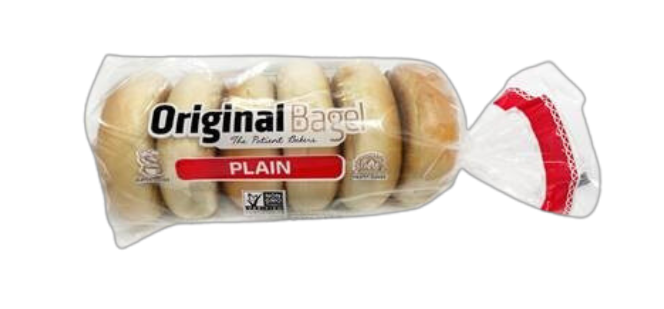 Bag of plain Original Bagels