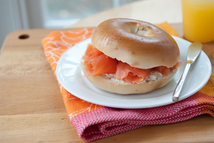 Plain junior bagel