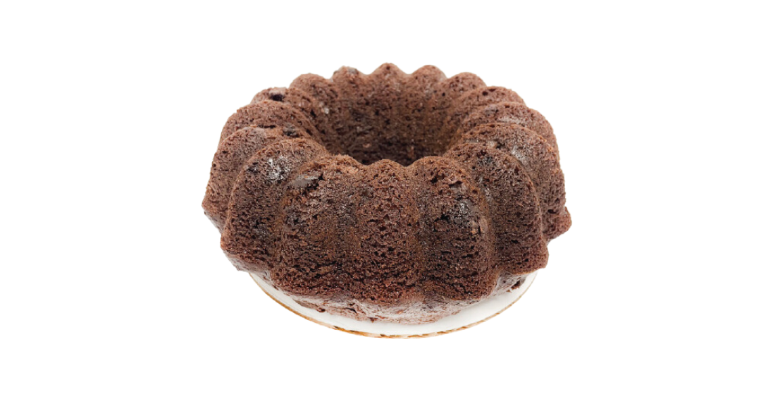 Uniced chocolate bundt cake