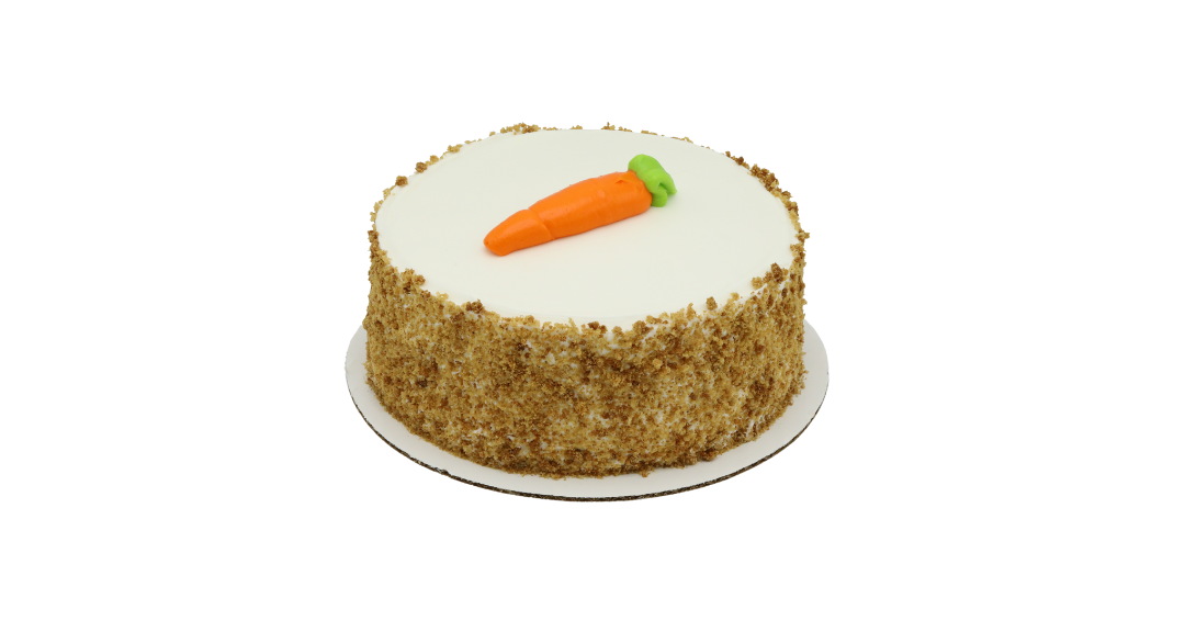 Round carrot cake